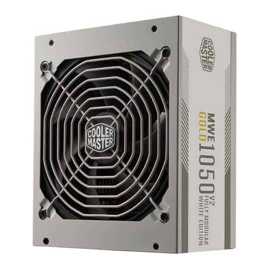 Cooler Master MWE Gold V2 1050W PCIe 5.0 Fully Modular 80+ Gold White PSU/Power Supply ATX3.0